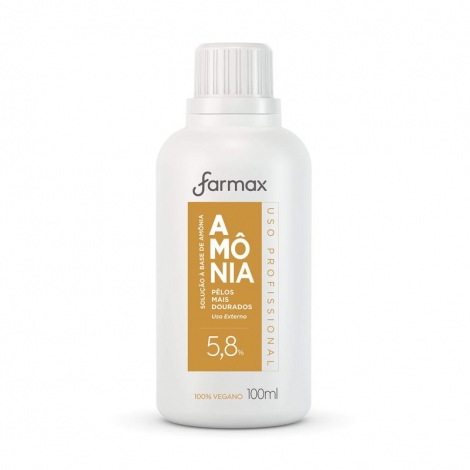 Solução de Amonia 100Ml Farmax