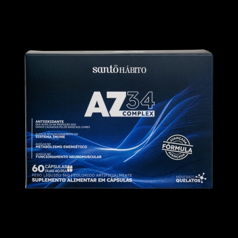Santo Habito Az 34 Complex com 60 Capsulas