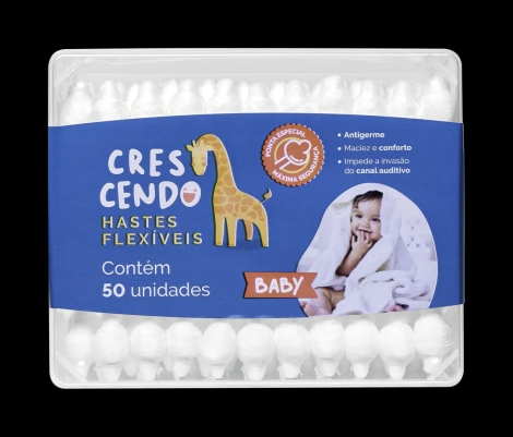 Hastes Flexiveis Crescendo Baby 50U