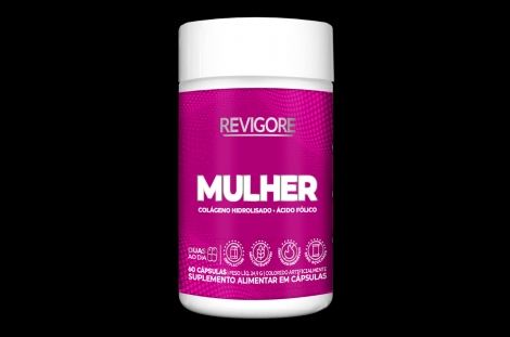 Revigore mulher com 60 Capsulas