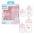 Buba Kit 2 Mamadeira Easy Flow Nuvem Rosa 120Ml e 270Ml