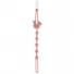 Prendedor De Chupeta Buba Em Silicone Cloudy Esquilo rosa